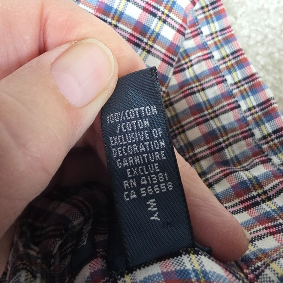 Ralph Lauren Shirt Mens 2XL‎ White Red Plaid Pony Button Down Custom Fit Outdoor - Picture 4 of 9